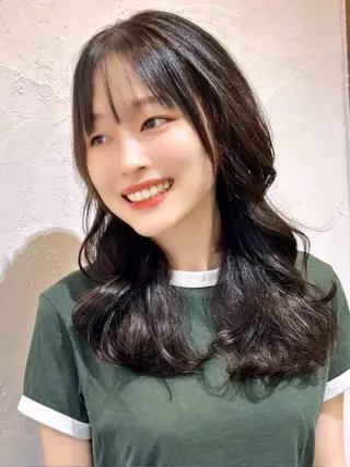 ロング TMJ所属・バズる韓国ヘア 🇰🇷溝邊　拓麿のヘアスタイル
