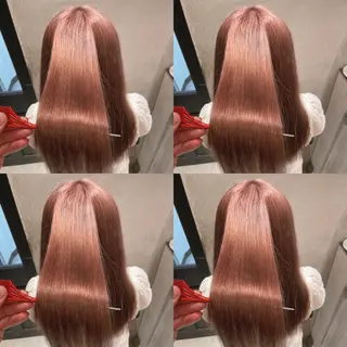 ロング カラー RAF TOKYO所属・10月限定モニター 髪質改善美髪矯正のヘアスタイル