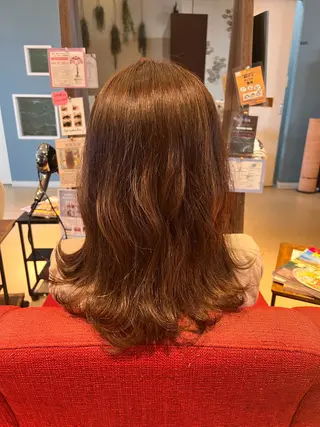 ロング biss所属・真 帆のヘアスタイル