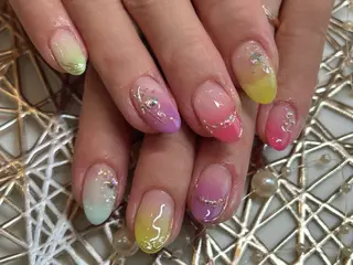 ネイル リニューアルオープン riianailのネイルデザイン