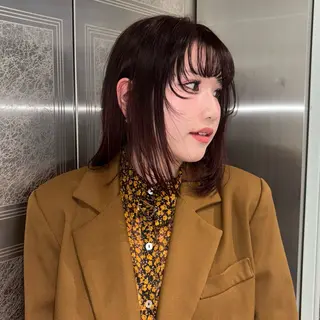 カラー Kurumi Nakayamaのヘアスタイル