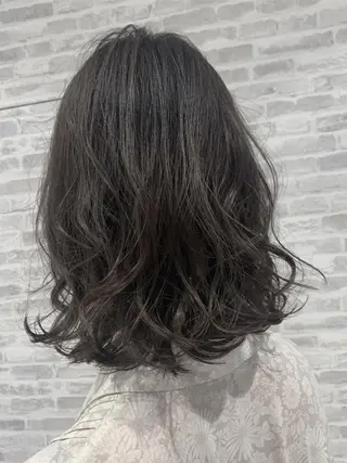 ミディアム カラー 💎 透明感カラー ✨Erina 💎のヘアスタイル