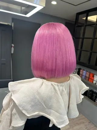 ミディアム 🎀ハイトーン特化 konomi🎀のヘアスタイル