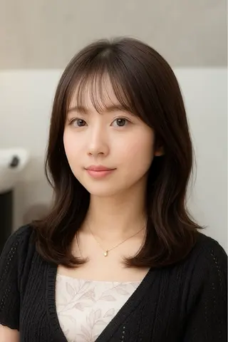 ミディアム 鎌倉　楓麻/レイヤー 【津田沼】のヘアスタイル