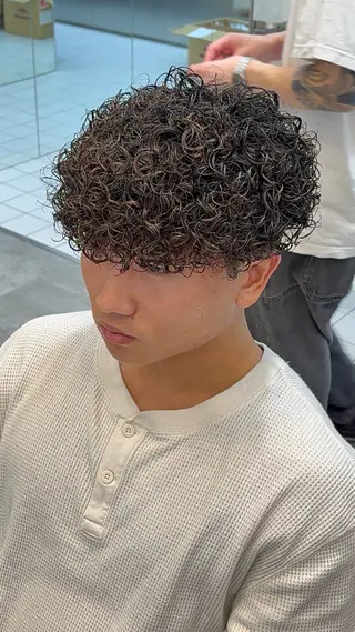 パーマ メンズ fifth 武正 琉生のヘアスタイル