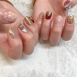 ネイル essence所属・pétit maakoのネイルデザイン