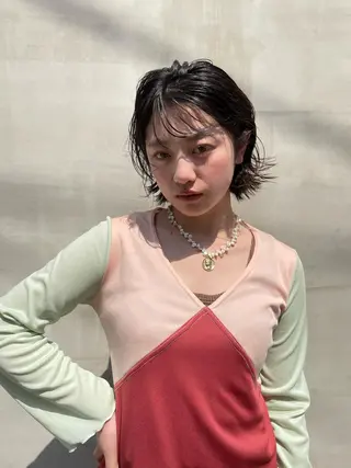 ショート 矢場町/栄/上前津/ 佐藤祐希のヘアスタイル