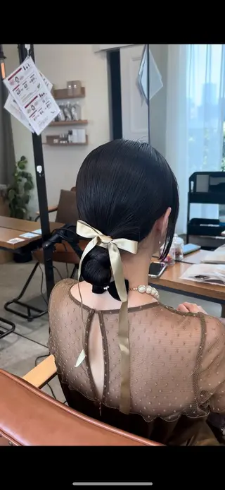 ヘアアレンジ VIEW GINZA所属・fitするカット♡ 暖色/ふうか◠‿◠のヘアスタイル