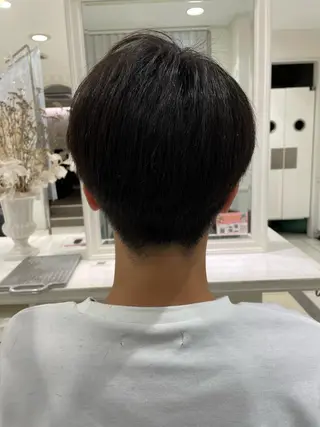 メンズ センターパート 川島爽楽のヘアスタイル