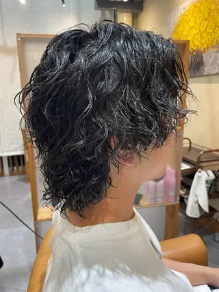 パーマ メンズ 木村 将太のヘアスタイル