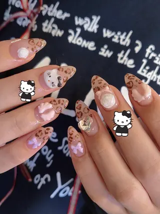 ネイル 3dパーツ/流行り 👧shushu❤️のネイルデザイン