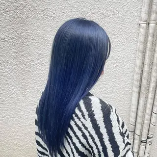 ロング カラー 🧸赤み消し🐾 ラベンダー/yuのヘアスタイル