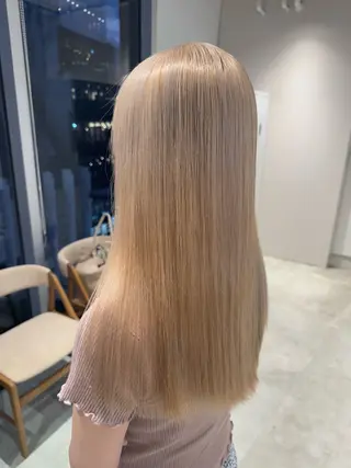 ロング カラー 透明感カラー✨艶髪 制作🌱山根あゆみのヘアスタイル