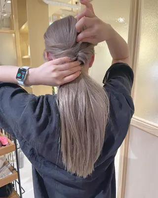 ロング PALAN K-Beauty SHINJUKU所属・“ミニモ最高評価獲得 “代表"Kohei"のヘアスタイル