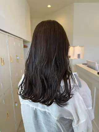 ロング カラー ヘアアレンジ 木村 架音のヘアスタイル