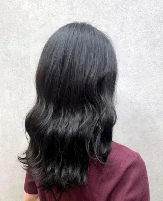 ロング カラー 似合わせカット/ 艶カラー/いらみなのヘアスタイル