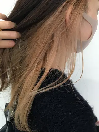 セミロング 三浦 瑠璃のヘアスタイル