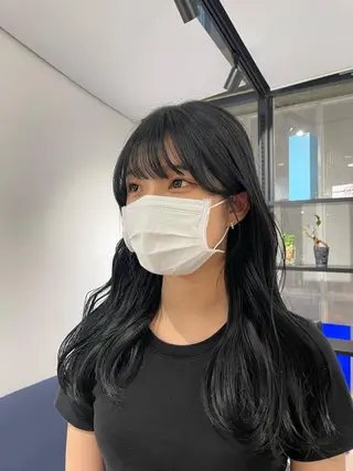 ロング カラー 渋谷🌈透明感カラー レイヤー/mikuのヘアスタイル