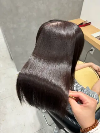 ミディアム カラー RAF TOKYO 薬院店所属・福岡／艶髪カラー/ 髪質改善/SAEのヘアスタイル