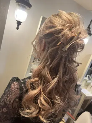 ロング ヘアアレンジ Hair&Rich  style　genesis所属・早朝、日祝セット🉑 TSUBASAのヘアスタイル