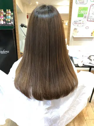 ロング パーマ 徳永 吉史のヘアスタイル