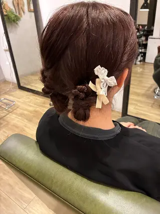 カラー ヘアアレンジ 清水 美香のヘアスタイル