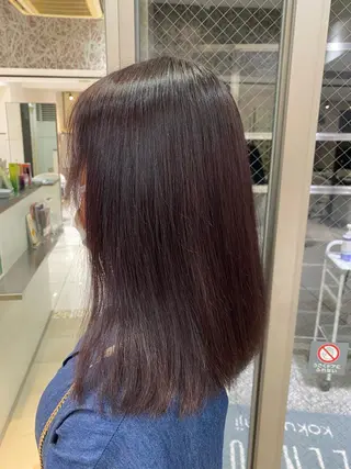 セミロング カラー Aujuaソムリエ ❤️‍🔥今吉 晃太のヘアスタイル