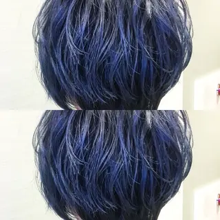 ショート カラー box mico. mutsumiのヘアスタイル