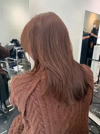 ミディアム カラー レイヤーカット/艶髪 ✨💭KIRARIのヘアスタイル