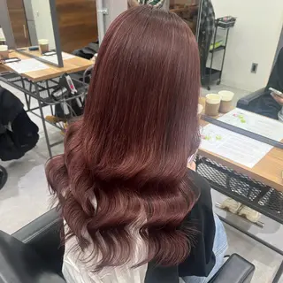 ロング カラー いろあそび所属・12月限定🉐カット モデル募集🉐のヘアスタイル