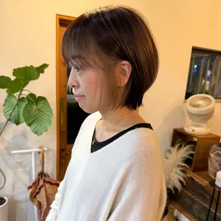 ショート カラー beni yumikoのヘアスタイル
