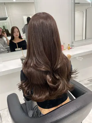 ロング カラー 🌿透明感赤み消し Keishin🌿のヘアスタイル
