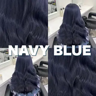 ロング 寒色＆ブリーチ特化 寒色MiOのヘアスタイル