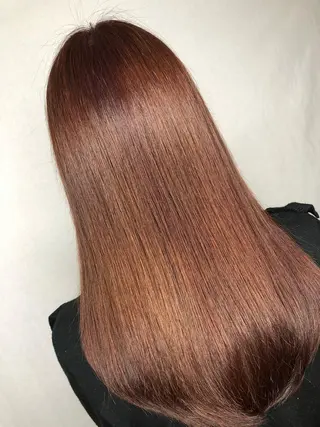 ロング カラー 韓国風レイヤーカット 松葉翔のヘアスタイル