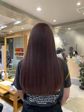 ロング カラー Marin🔖 /学生人気No. 1のヘアスタイル
