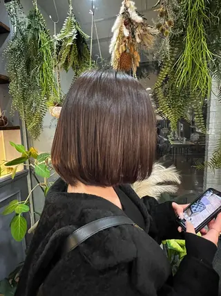 ショート スパニスト おおつかちなつのヘアスタイル