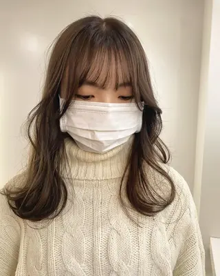 ロング ୨୧柔らかいカラー nozomi ୨୧のヘアスタイル