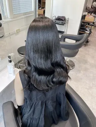 カラー 💕艶髪 透明感カラー💕のヘアスタイル