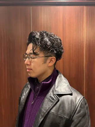 ショート パーマ メンズ 2回目以降✖︎ こうようのヘアスタイル