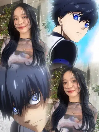 ロング カラー designcolo r/似合わせNOKAのヘアスタイル