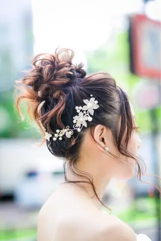 ヘアアレンジ kiki所属・中田 敏明のヘアスタイル