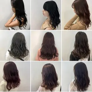 セミロング カラー Uni.所属・ㅤㅤㅤㅤㅤ chikaのヘアスタイル