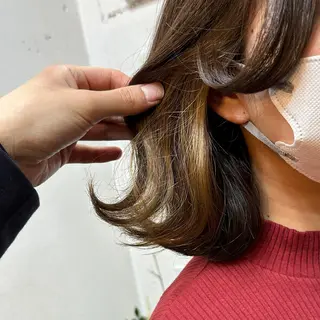 ショート カラー メンズパーマ 本多のヘアスタイル