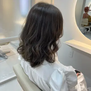 セミロング カラー sida西院店/ 西村真夜のヘアスタイル