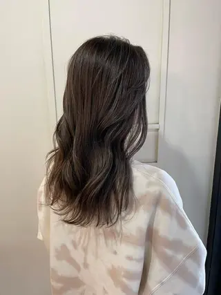 セミロング カラー ナガミネアリサ/ 学芸大学/海外ヘアのヘアスタイル