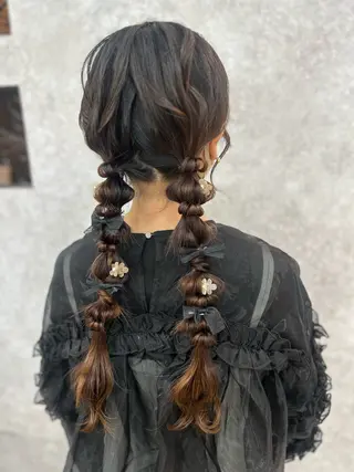 ヘアアレンジ elubylovis nanaseのヘアスタイル