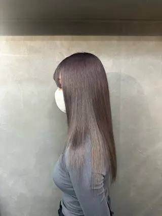 ロング カラー TNB TOKYO所属・Insta 指名 No.1KURUMIのヘアスタイル