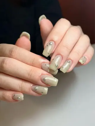 ネイル ☆ -ˋˏ ⋆Oli nailෆ ̖́-のネイルデザイン