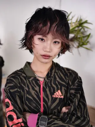 ミディアム zoey kego所属・zoey centuryのヘアスタイル