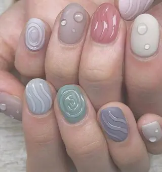 ネイル 「Honey NAIL新宿店」所属・Honey スカルプ専門店のネイルデザイン